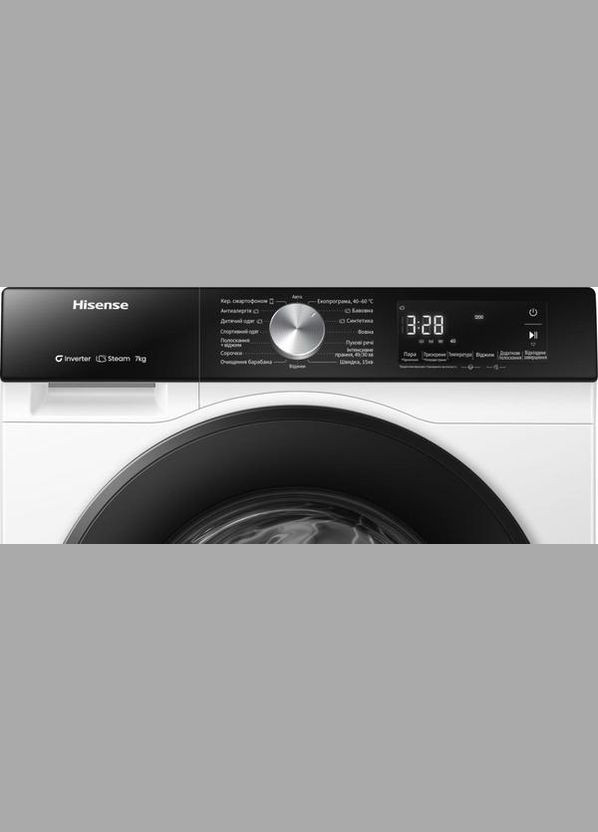 Пральна машина автоматична WF3S8043BW3/UA Hisense (329724434)