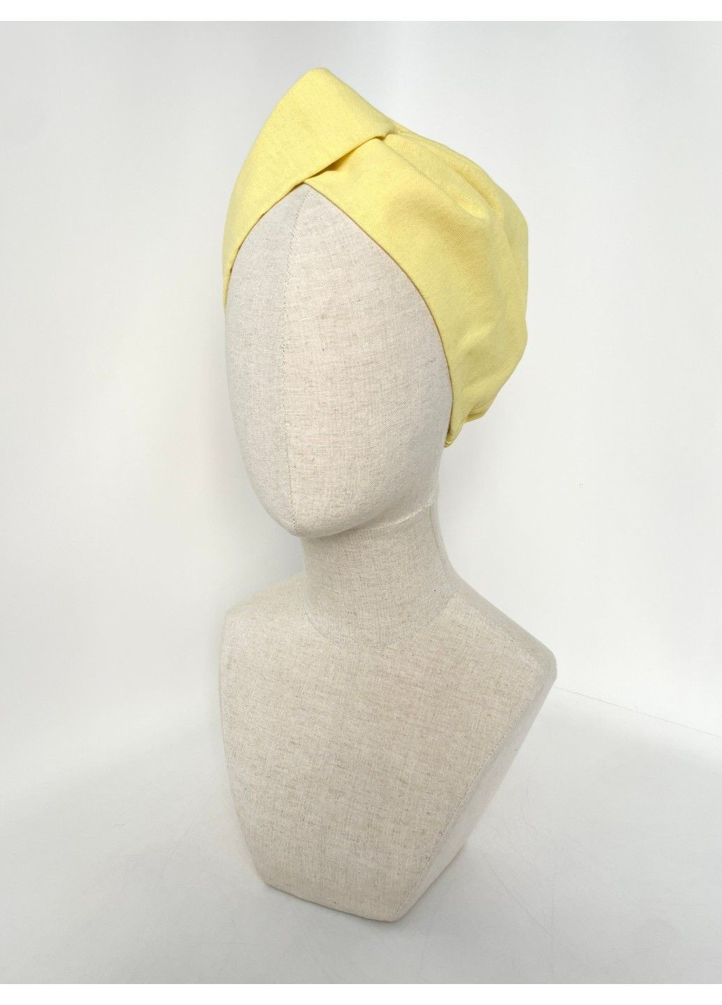 Тюрбан льняной однотонный BANDANA QUEEN (366239286)