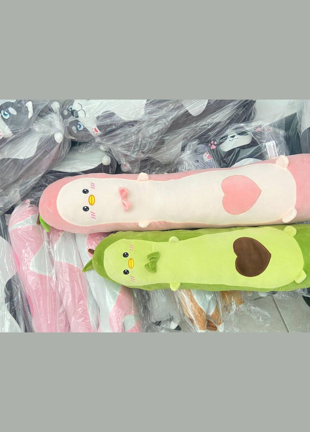 М'яка іграшка Авокадо, Авокадо батон, Плюшева іграшка авокадо, Подушка авокадо КІМ (303137206)