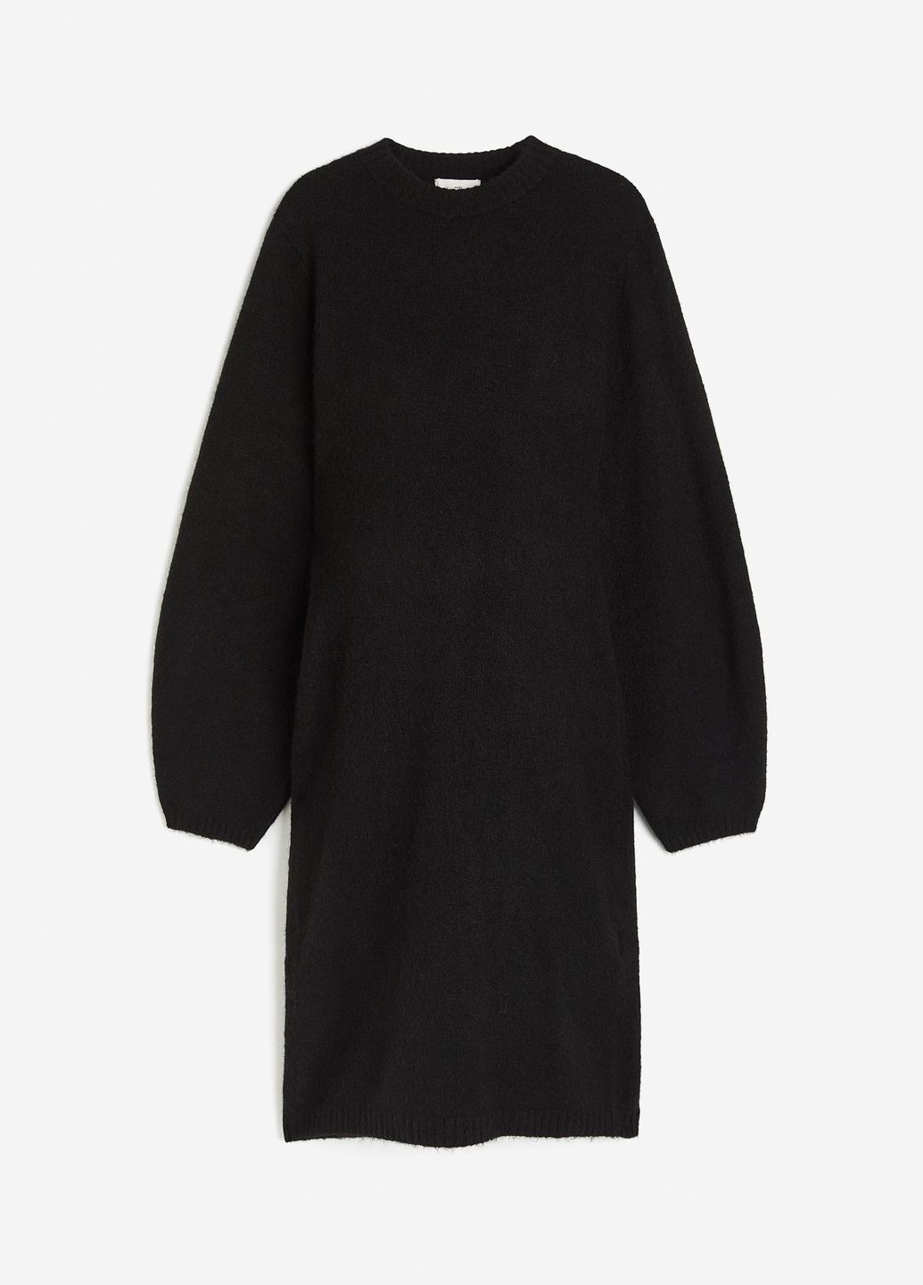 Черное платье зимнее H&M