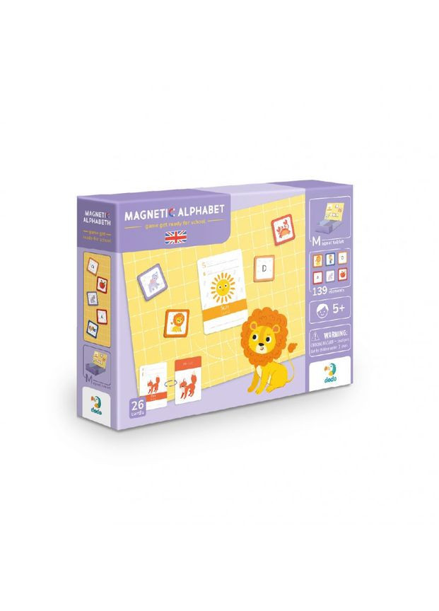 Розвиваюча магнітна гра "Англійська Азбука" DoDo 200214 DoDo Toys (316273114)