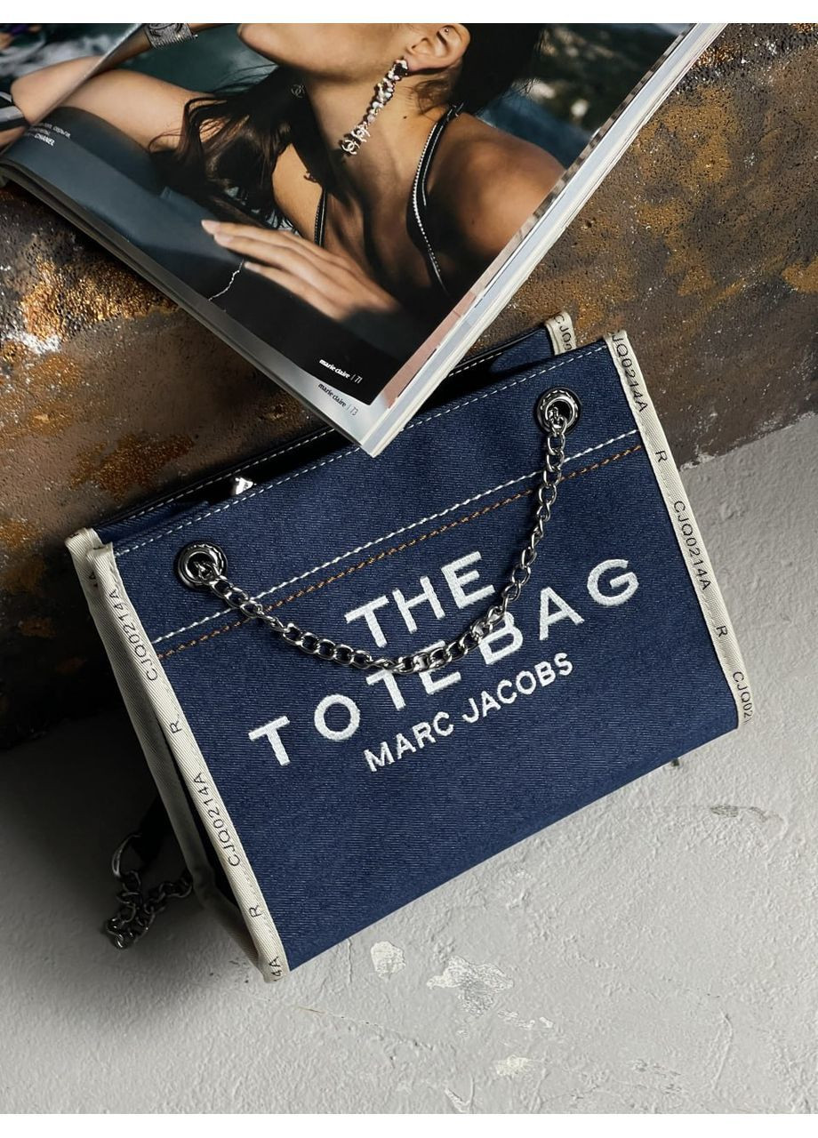 Джинсовая сумка темно-синего цвета No Brand (372511573)