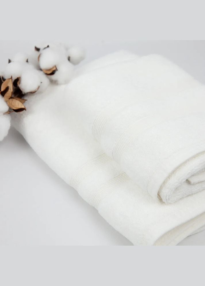 Рушник Tender Touch Р-04137_27882 50х90 см білий ТЕП білий