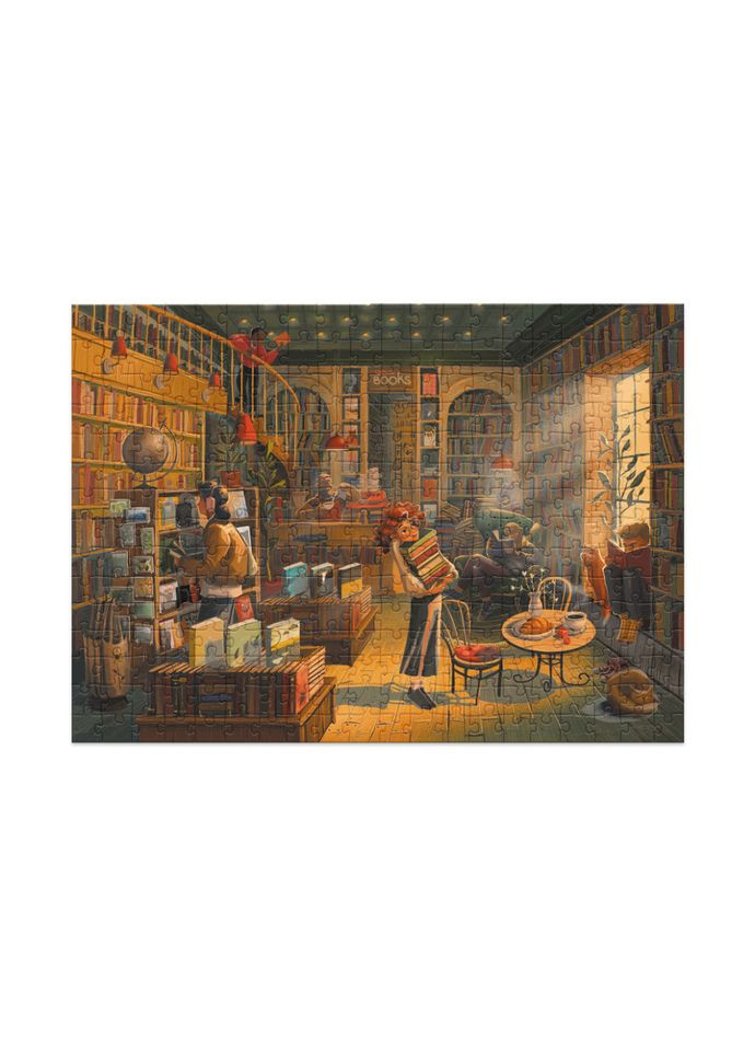 Пазл класичний "Книжковий магазин" 300602, 300 елементів DoDo Toys (365252236)