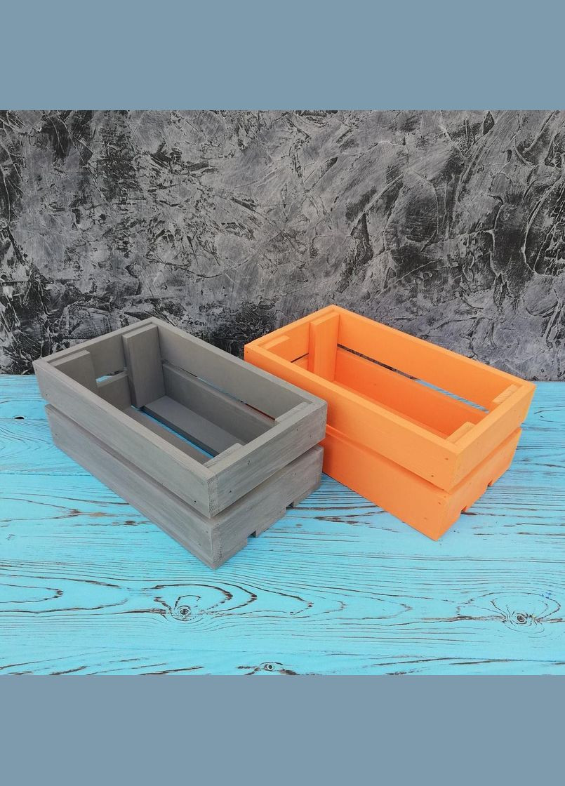 Интерьерный декоративный ящик из дерева Димона грейпфрут (ЯИД-003554) No Brand (328078640)