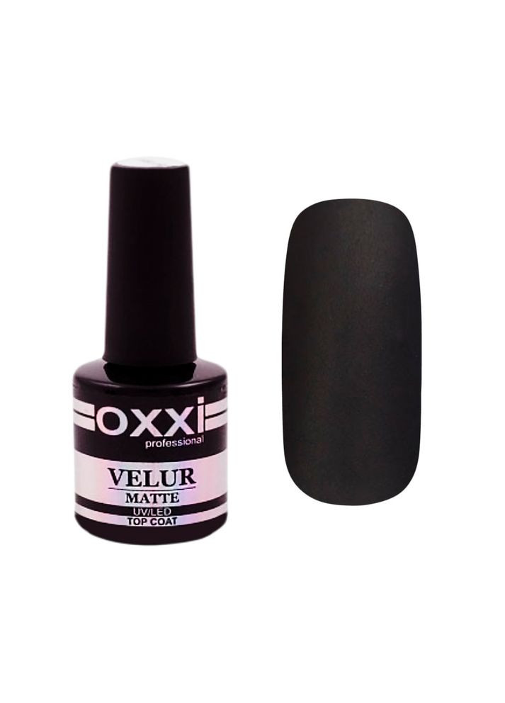 Финишное покрытие Топ Matte Velure, 10 мл OXXI (352187459)