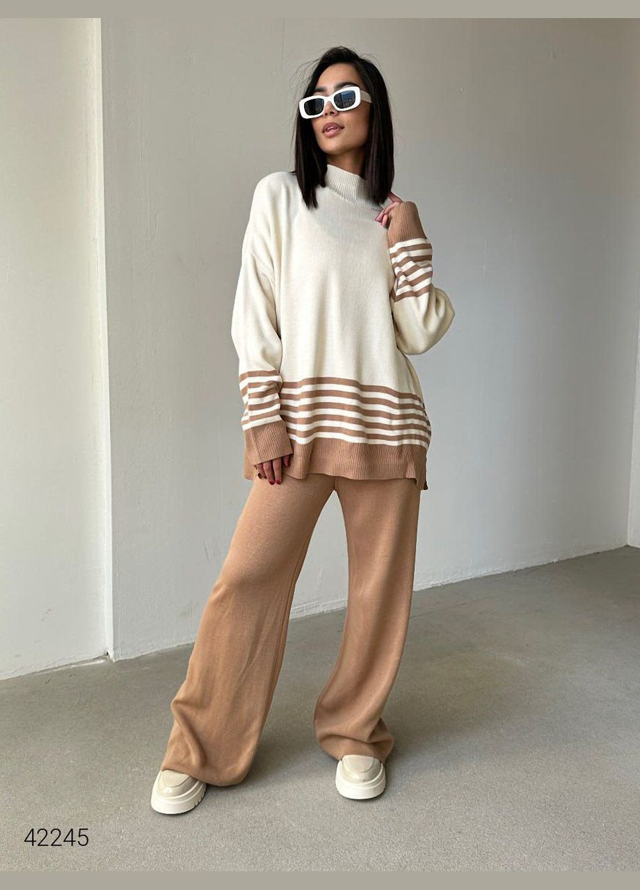 Женский вязаный костюм оверсайз Liton (295638378)