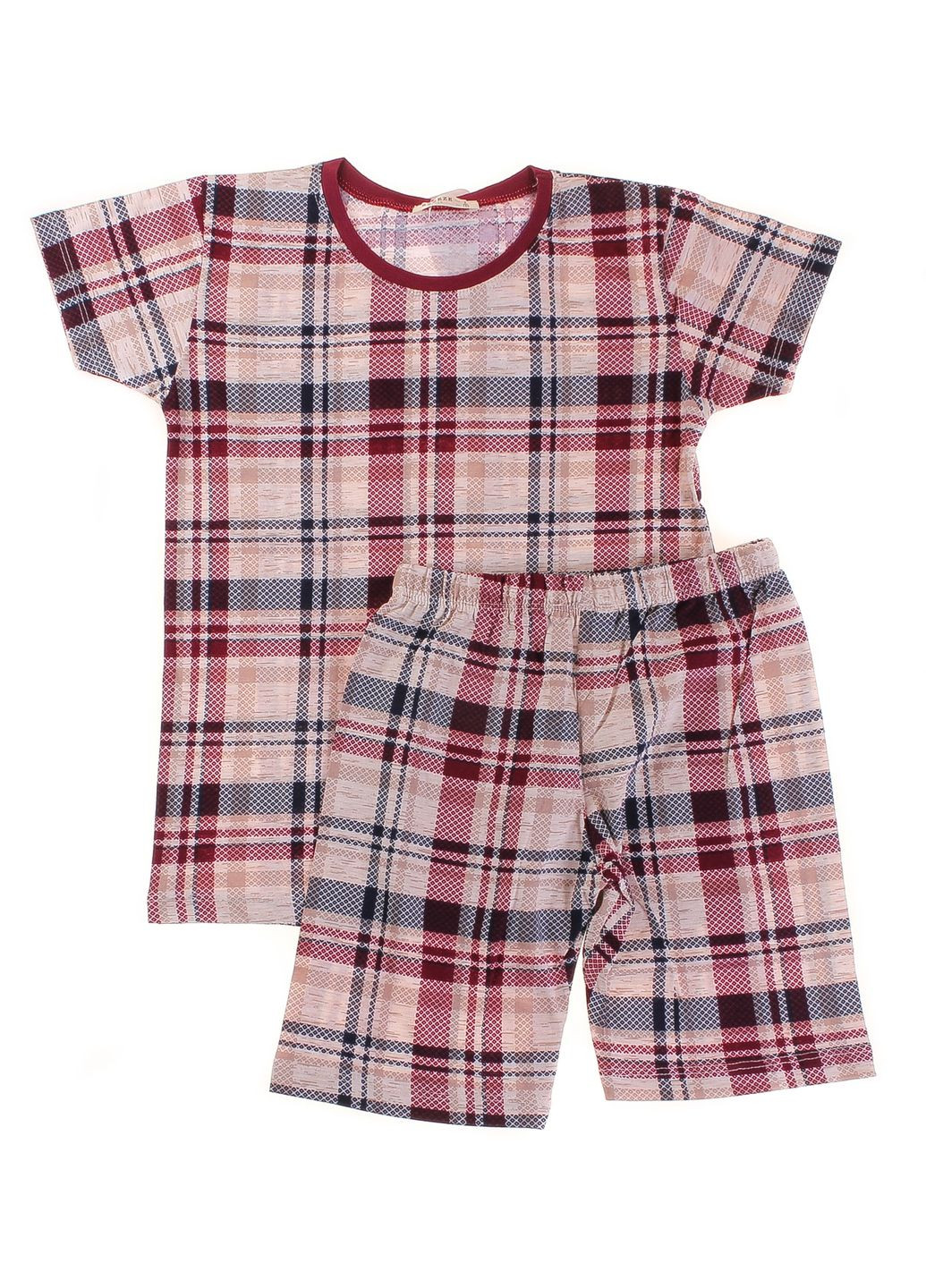 Красная пижама 15778 бордовый Breeze