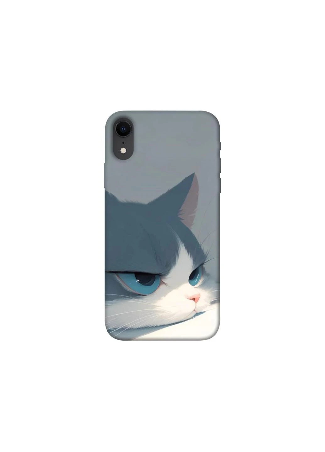 Чохол на Apple iPhone XR (6.1") Offended cat Frontalka (352214839)