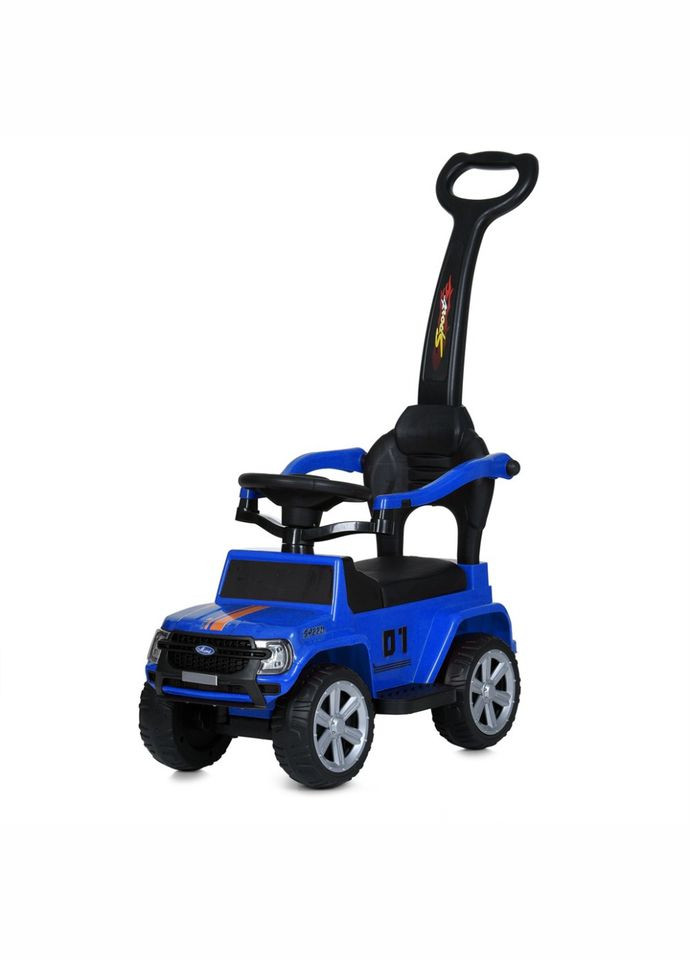 Дитяча каталка-толокар 2 в 1 M 5804EL-4 з батьківською ручкою Bambi Racer (364960937)