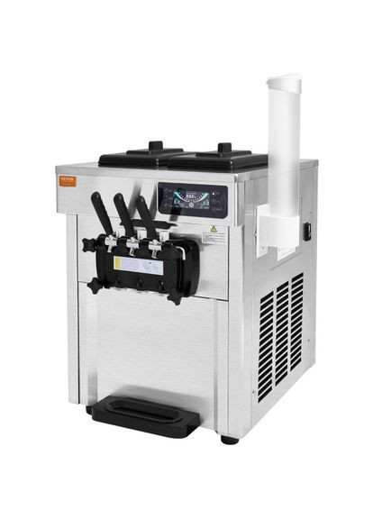 Машина для мороженого D520S, 3 вкуса, 18-28 л/ч. Vevor (351505681)