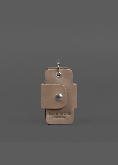 Кожаная ключница смарт-кейс 4.0 светло-бежевая Crazy Horse (A-028658) BlankNote (330144404)