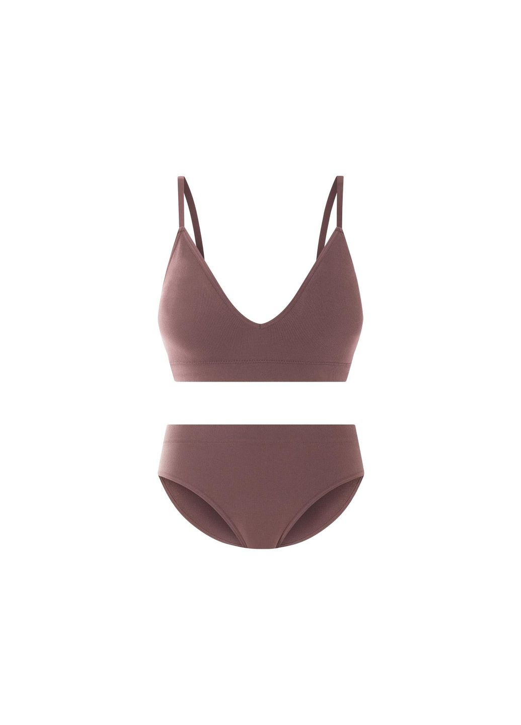 Фіолетовий демісезонний комплект білизни (бюстгалтер і трусики) для жінки lycra® 472373 фіолетовий Esmara