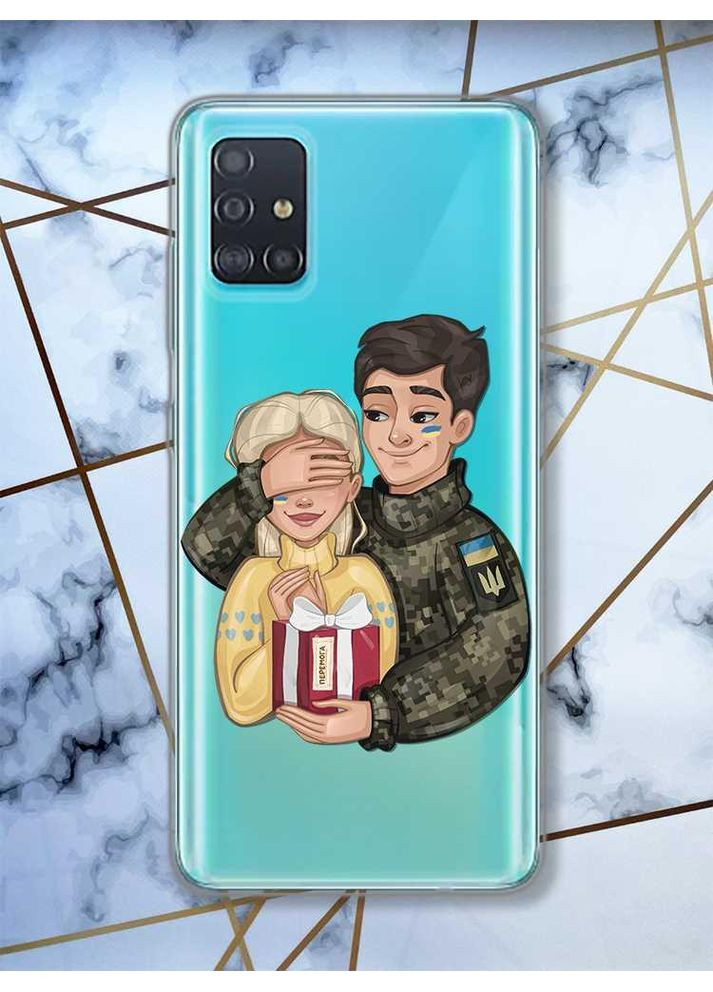Чехол на Samsung Galaxy A51 Подарок Победа (патриотический принт 178) Creative (359494463)