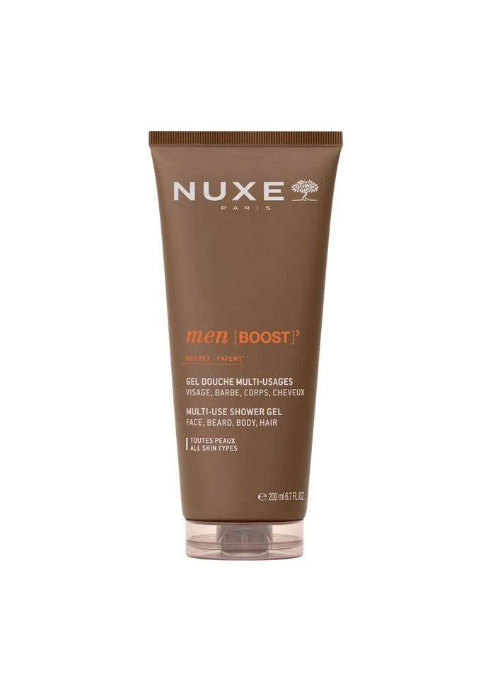 Нюкс Мен Буст гель для душа для лица, бороды, тела и волос Men Boost Multi-Use Shower Gel, 200 мл Nuxe (387653721)