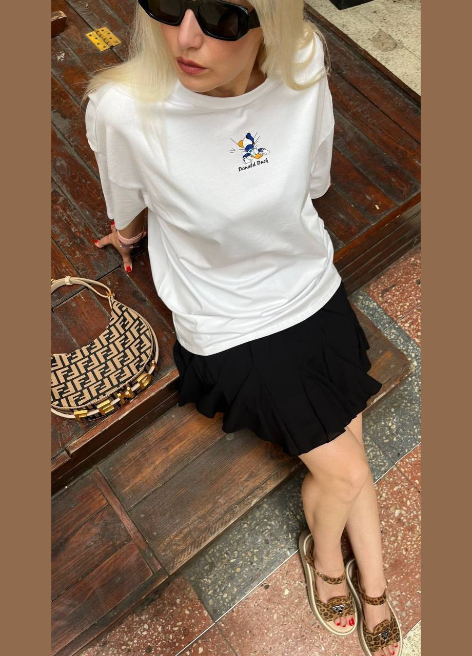 Крутезна стильна Футболка oversize «Donald Duck»😮 Не кашлатится! No Brand - (335763676)