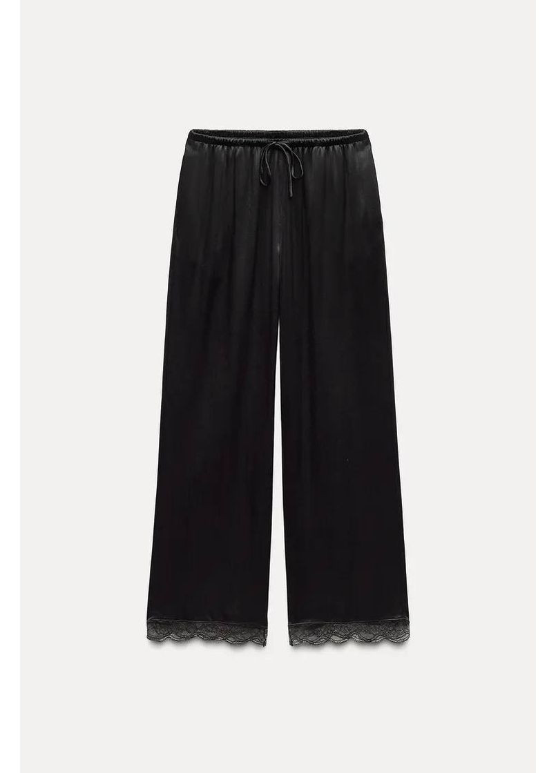 Сатиновые брюки Zara (364552224)