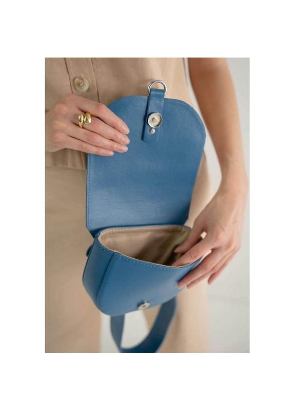 Сумка женская кожаная через плечо Ruby S ярко-синяя The Wings (302008361)