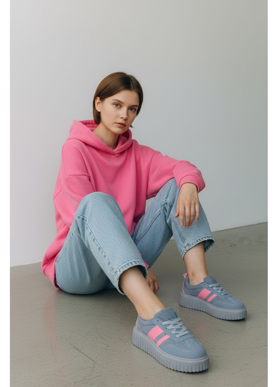 Кросівки жіночі. Кеди жіночі No Brand блакитні всесезони (369164858)