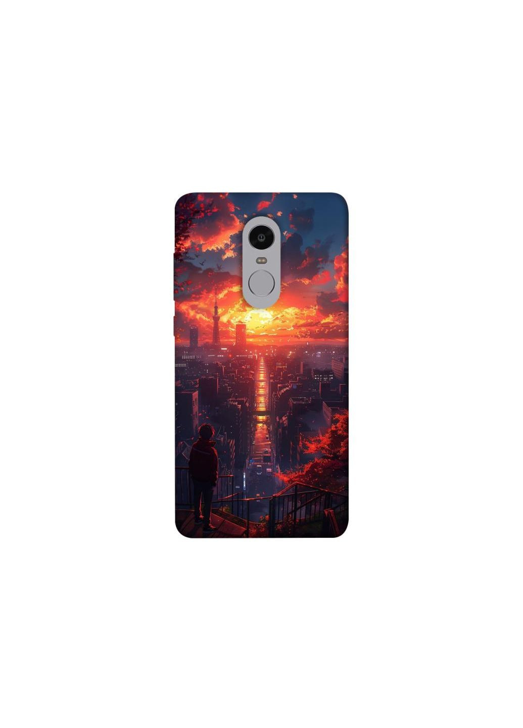 Чехол на Xiaomi Redmi Note 4X / Note 4 (Snapdragon) City Frontalka (347241367)