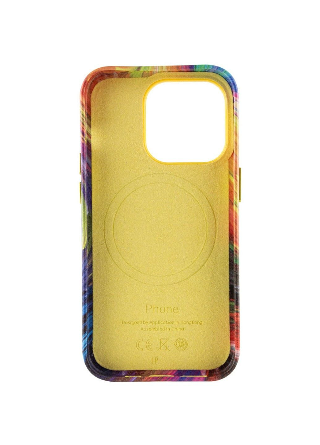 Кожаный чехол Colour Splash with MagSafe для Apple iPhone 13 Pro Max (6.7") Epik (292314610)