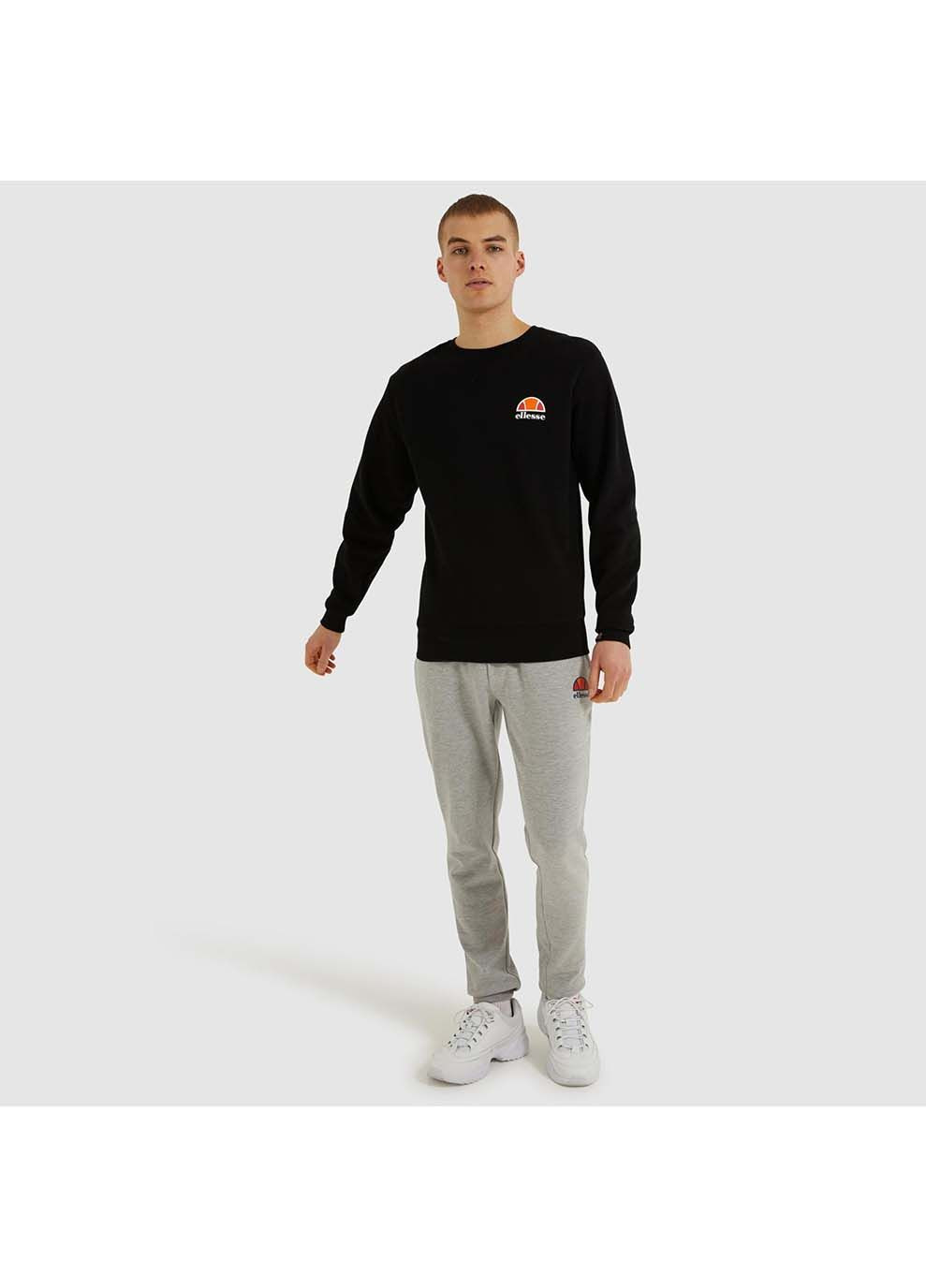 Черный мужской свитшот diveriaweatshirt черный Ellesse (367597027)