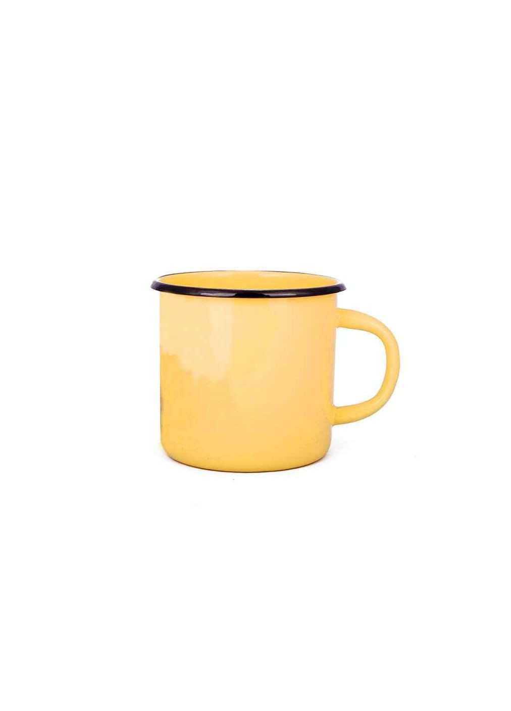 Кружка ем. без крошки 0,25 л/4 Горчичный пол ручк. (И01021/4) ТМ Idilia (304640368)