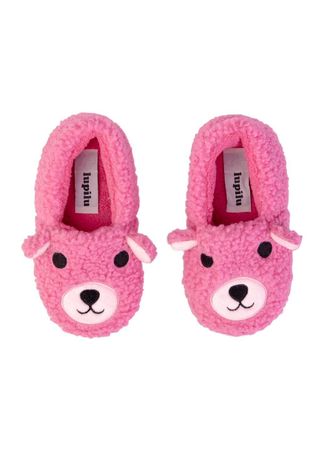 Розовые домашние тапочки с антискользящей подошвой для девочки lidl 477785 Lupilu