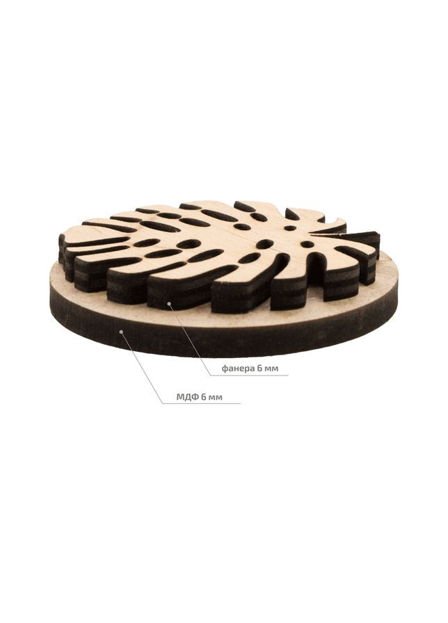 Штамп для забойки №19 Ботаника 6×6см Rosa Talent (362661695)