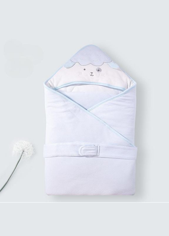 Демисезонный конверт-одеяло арт 76076 Голубой No Brand (315800907)