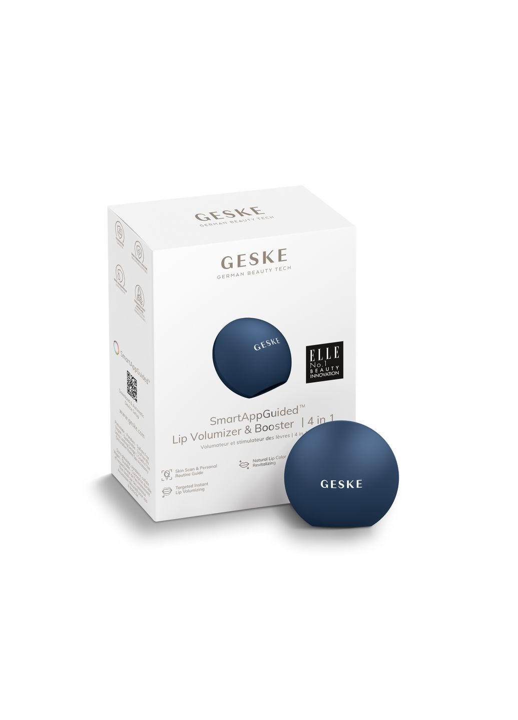 Устройство для увеличения объема губ Lip Volumizer&Booster 4в1 Small midnight GESKE (341525868)