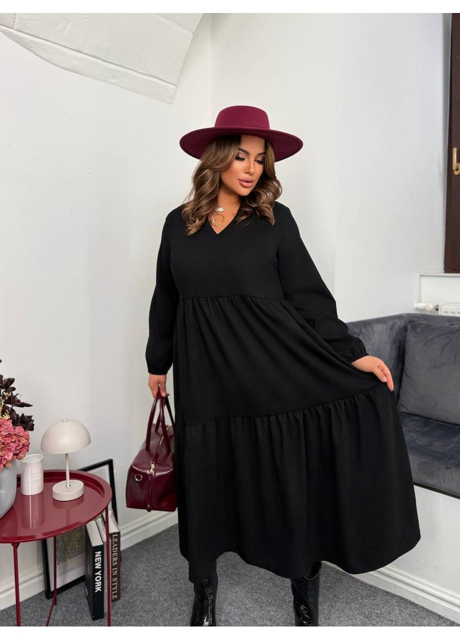 Черное коктейльное, повседневный, вечернее, деловое, кэжуал женское вельветовое платье Asi.Store.ua