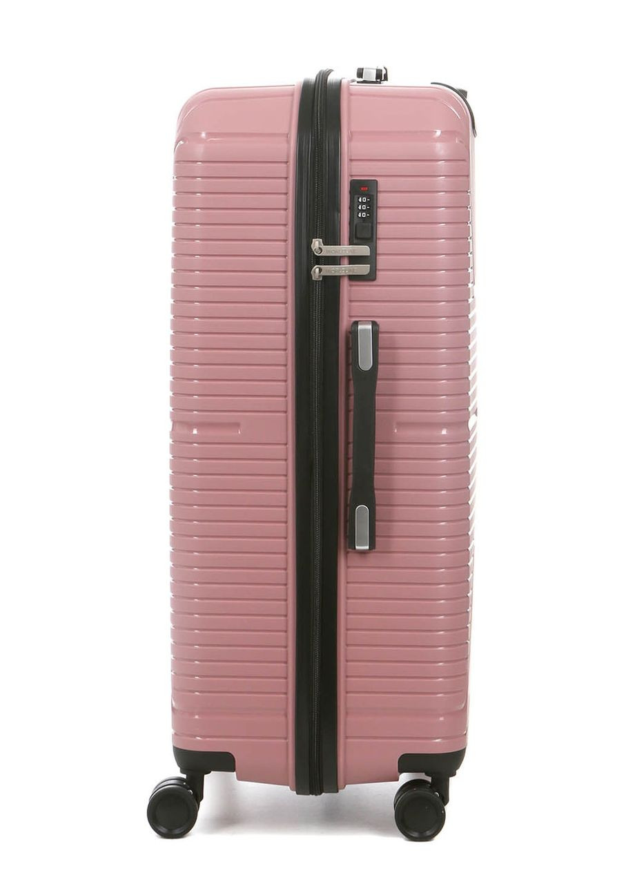 Чемодан большой L полипропилен пудра 75х49х30см/96л/4.1кг/ 291 WORLDLINE (324802388)