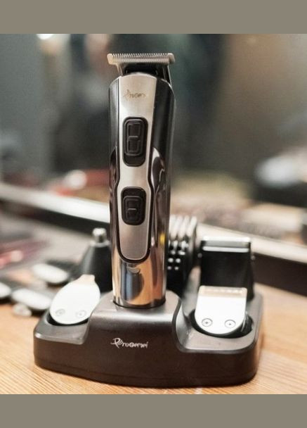 Універсальний чоловічий тример GM-592 10в1 для бороди вусів носа та тіла машинка для стрижки Gemei (297331344)