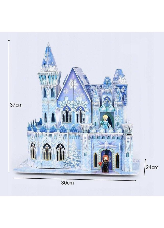 Ледовый замок Эльзы и фигурки "Ледяное сердце" Frozen No Brand (366664845)
