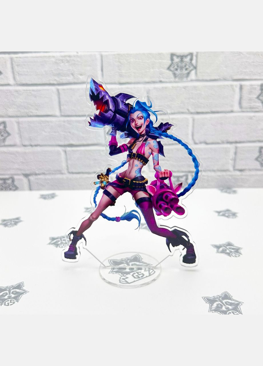 Акрилова колекційна фігурка Чемпіон League of Legends Джинкс 1 15 см No Brand (339618338)