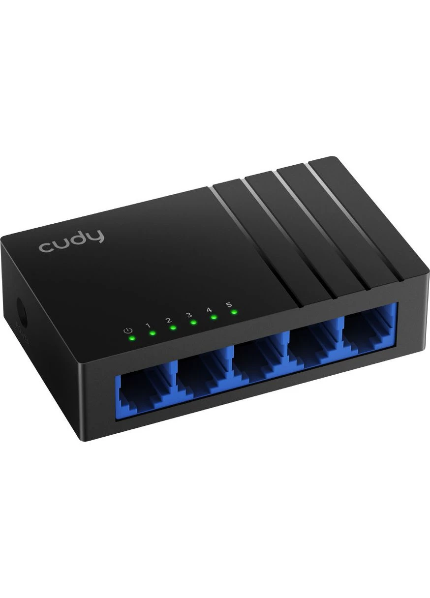 Комутатор GS105D, 5 портовий Gigabit Desktop Switch Cudy (394073617)