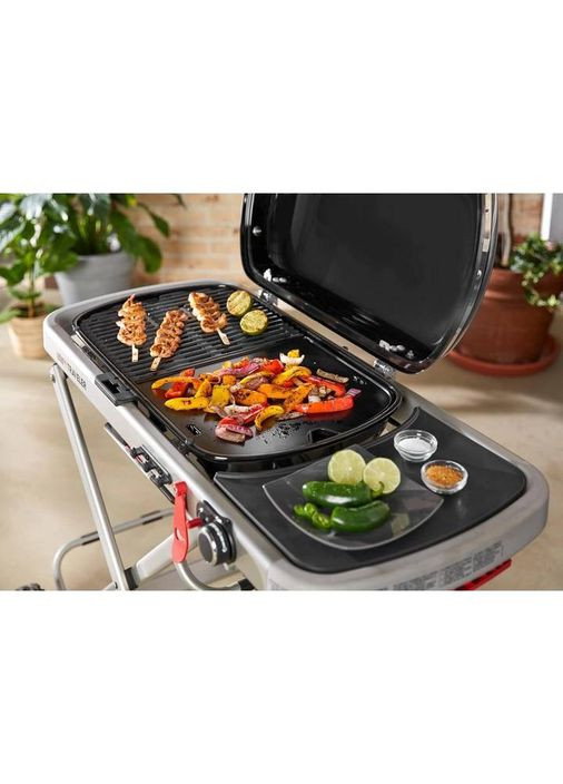 Гриль газовий Traveler LP Stealth чорний (9013075) Weber (325816427)