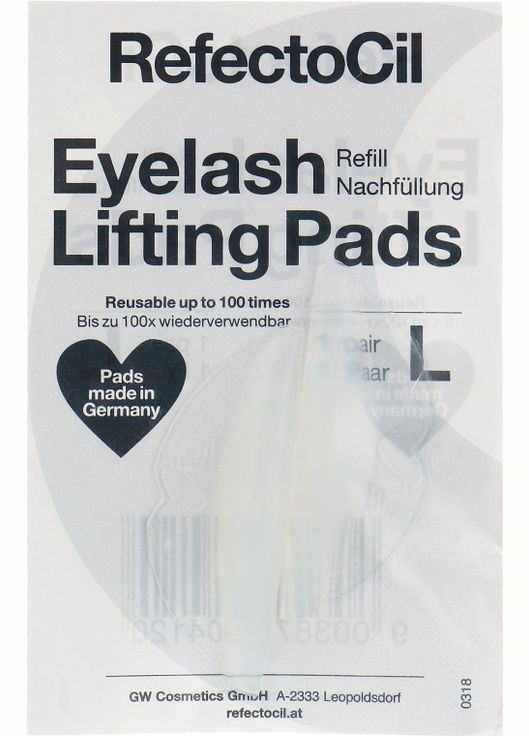 Валики для завивки вій, силіконові, L 2шт (682029-189779) RefectoCil (368623840)