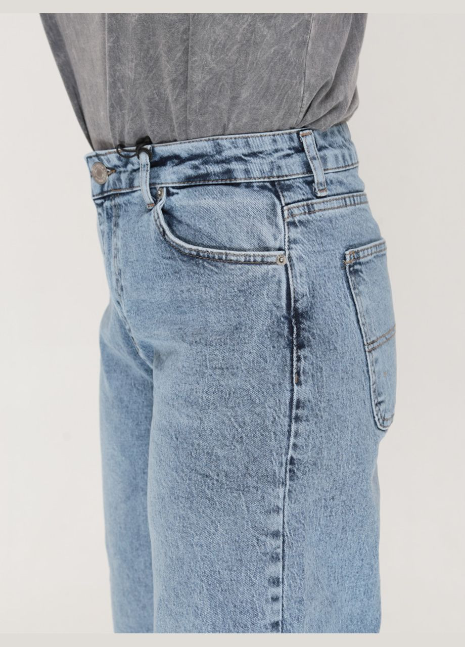 Джинси жіночі світло-сині баггі зі стрейчем Baggy Liuzin - (322999517)