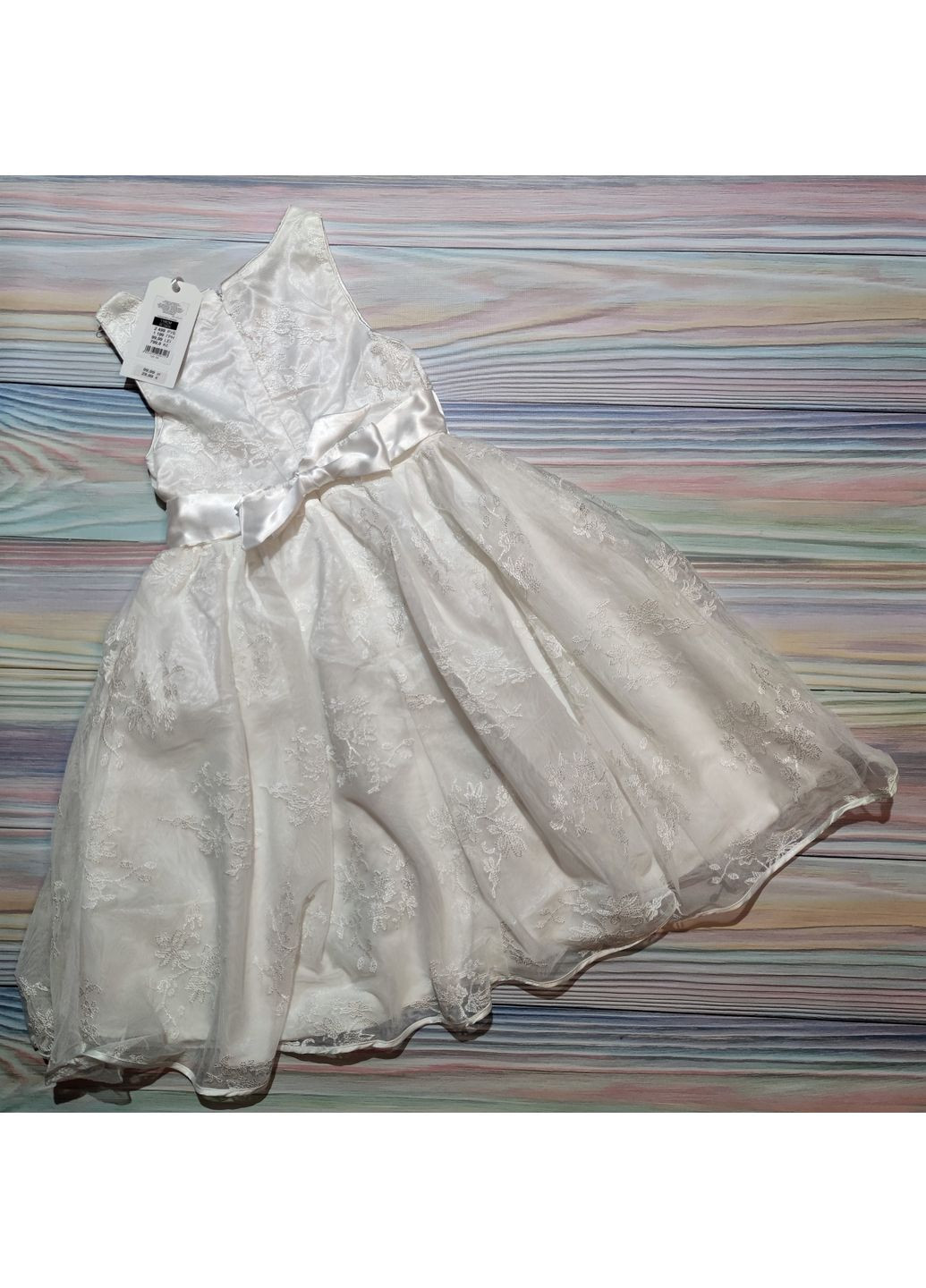 Біла біла ошатна сукня з вишивкою р. 116 Cool Club (354792626)