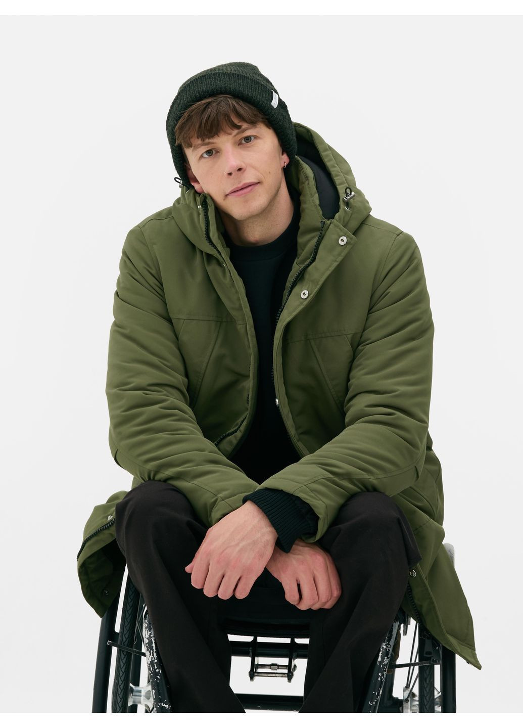 Парка зимняя,хаки, Primark (369003217)