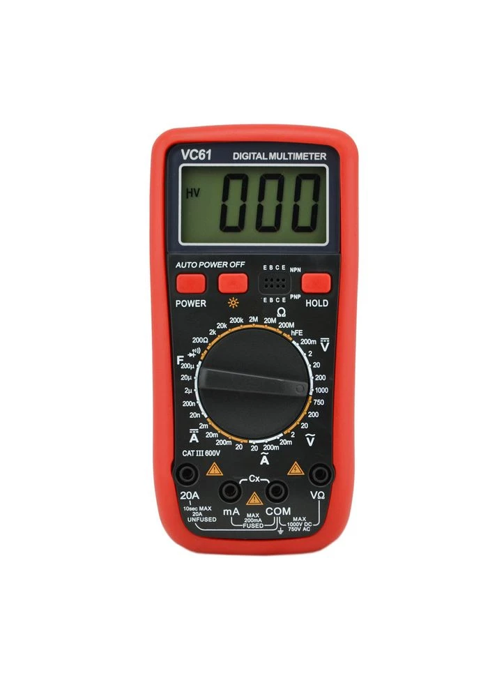 Мультиметр VC-61 Вимірювання: V, A, R, С Voltronic (315344050)
