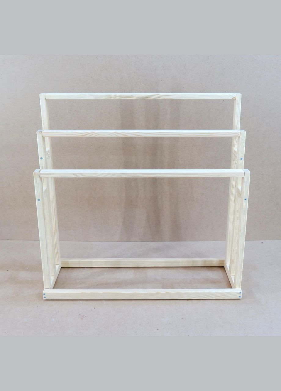 Стійка-вішалка підлогова з дерева Хайес 80 бланже (СШВ-800401) No Brand (328209166)