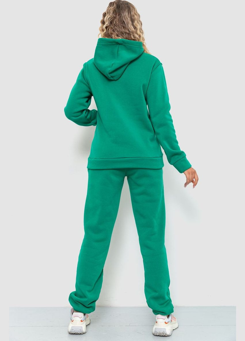 Спорт костюм жіночий на флісі, колір зелений, Ager (268547161)
