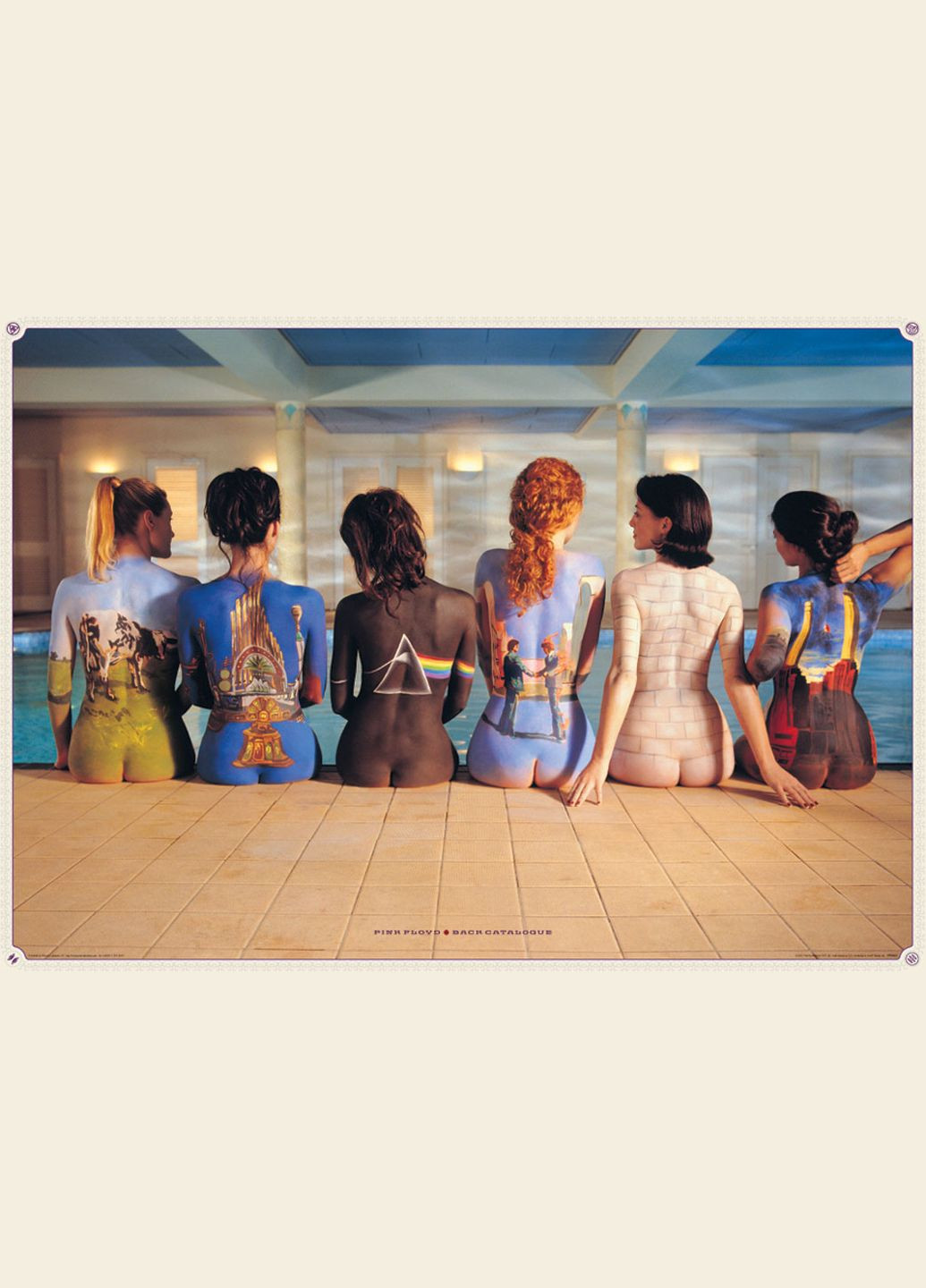 Постер плакат "Pink Floyd (Back Catalogue)" 100x140см (ps-00775) Pyramid International (334325482)