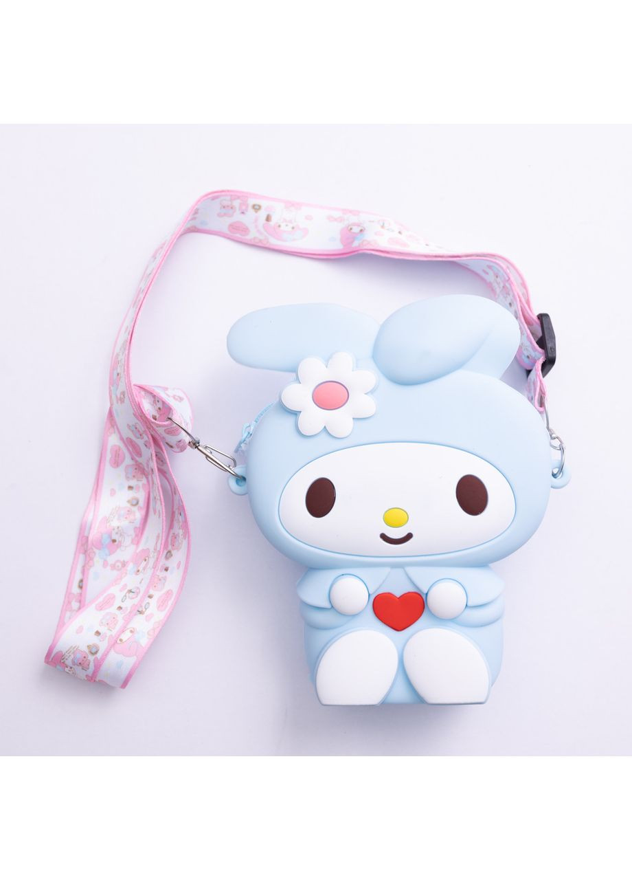 Дитяча силіконова сумочка-гаманець з поп-іт 15*10*3 см Блакитний HP-55-8BL Yiwu (370707914)