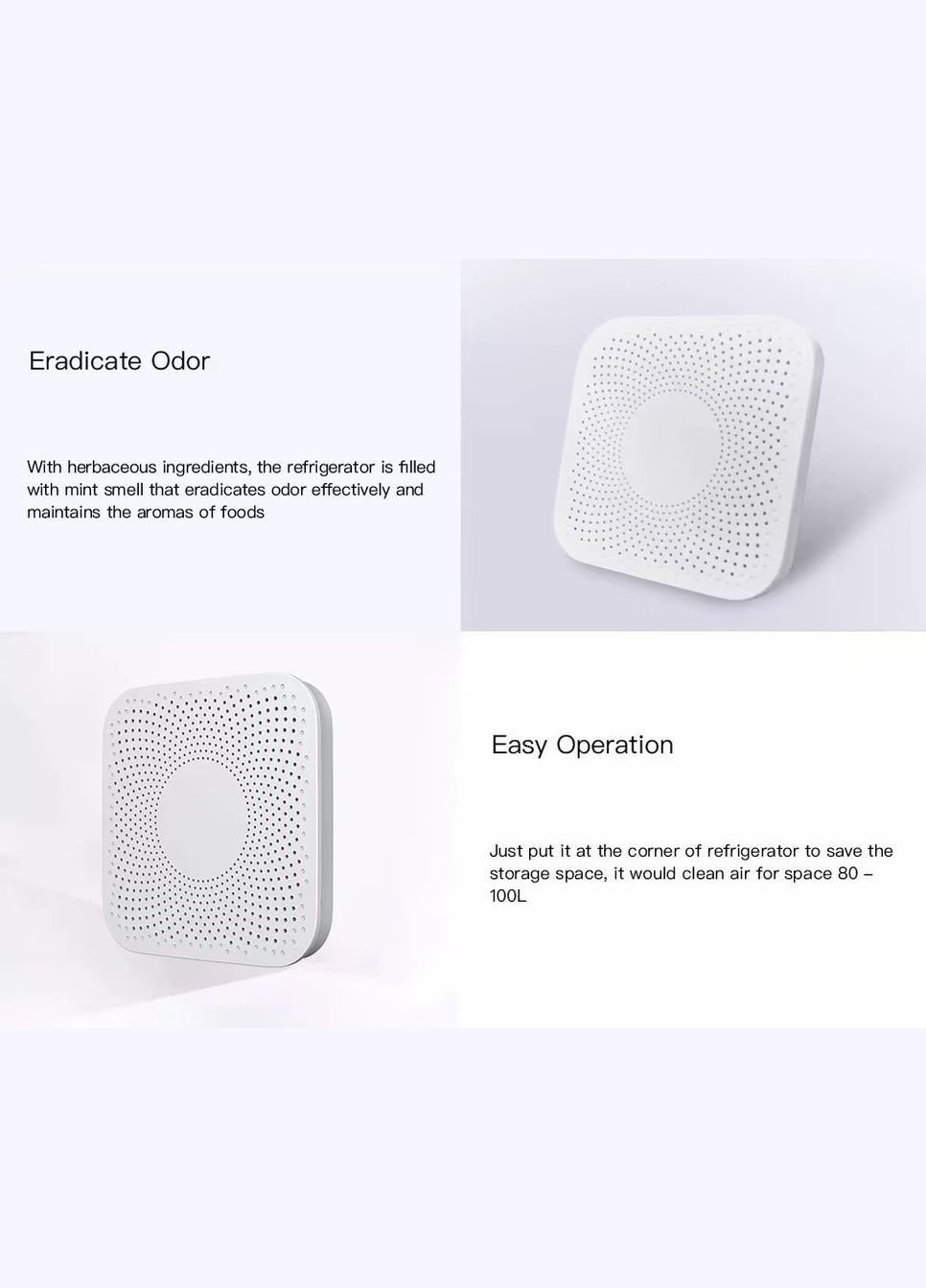 Нейтралізатор запахів для холодильників Herbaceous Air Clean VF-2CB Viomi (328315938)