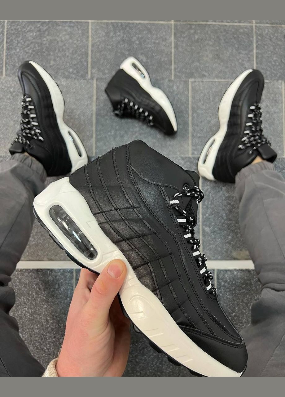 Черно-белые зимние кроссовки Vakko