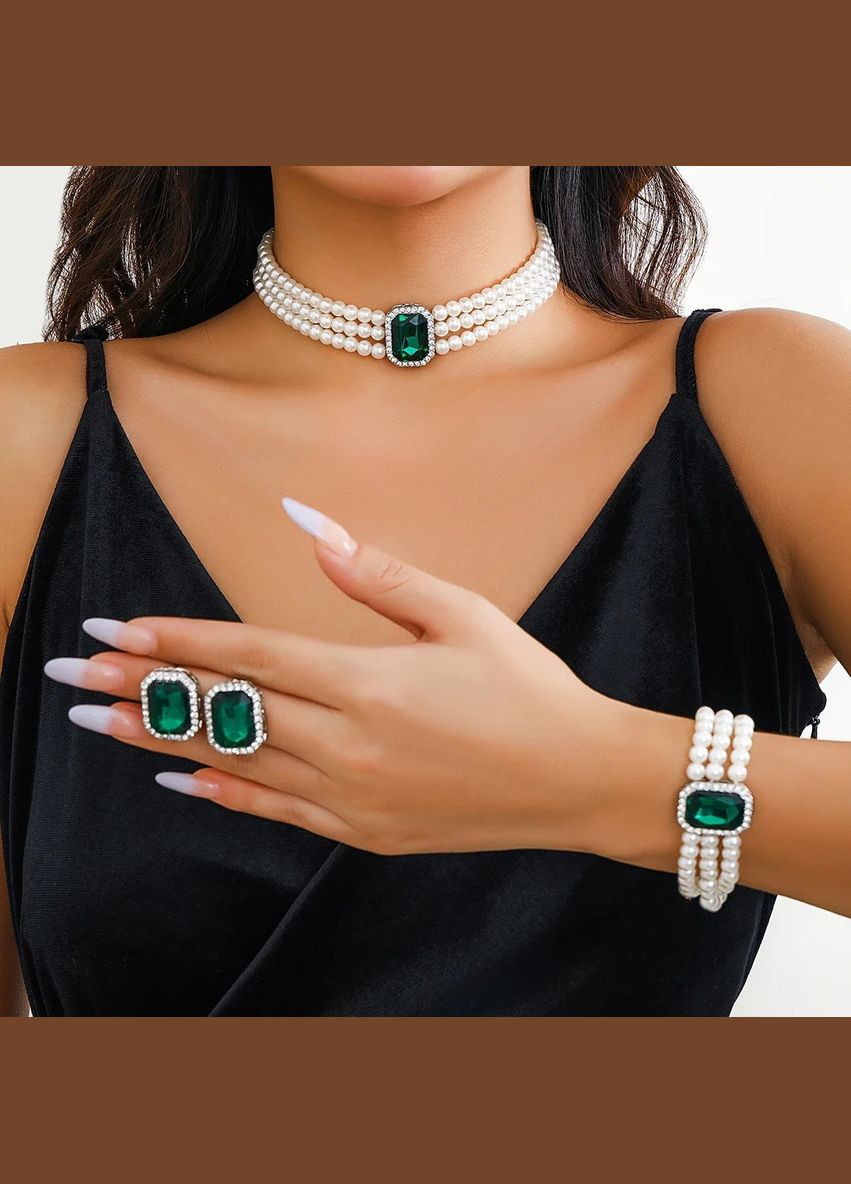 Жіночий ювелірний комплект прикрас No Brand Жіночі прикраси (322513102)